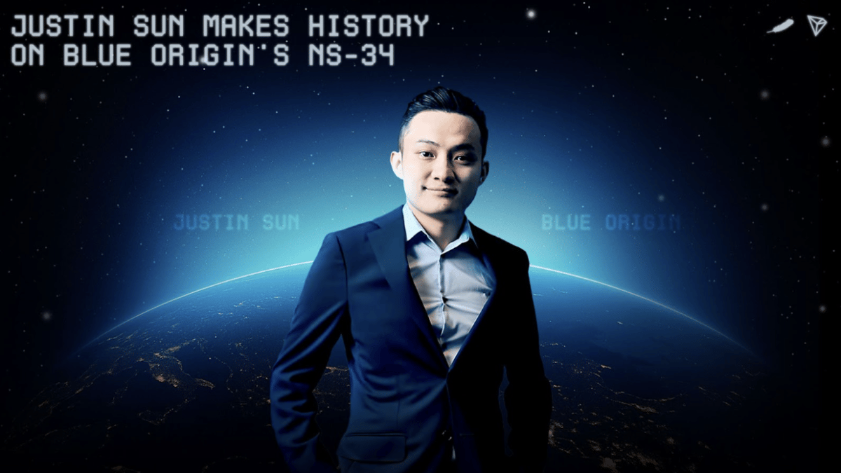 Justin Sun Makes History as Youngest Chinese Commercial Astronaut with Blue Origin’s NS-34 Spaceflight